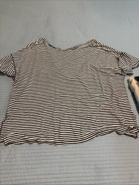 BillaBong women’s oversized striped shirt